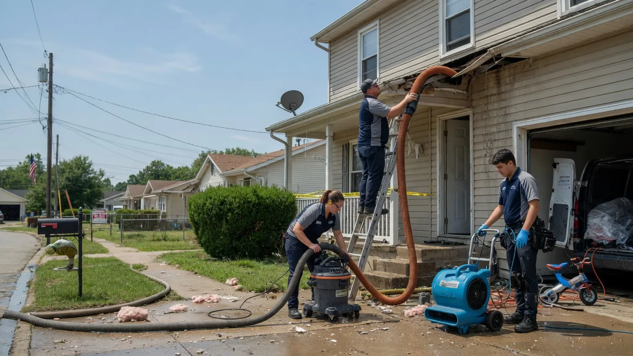 Water Damage Restoration in Uniondale, IN near me